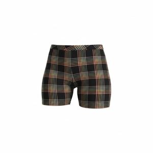 Torrid Womens Black Plaid Bike Shorts Size 2 Size 2X Size 18/20